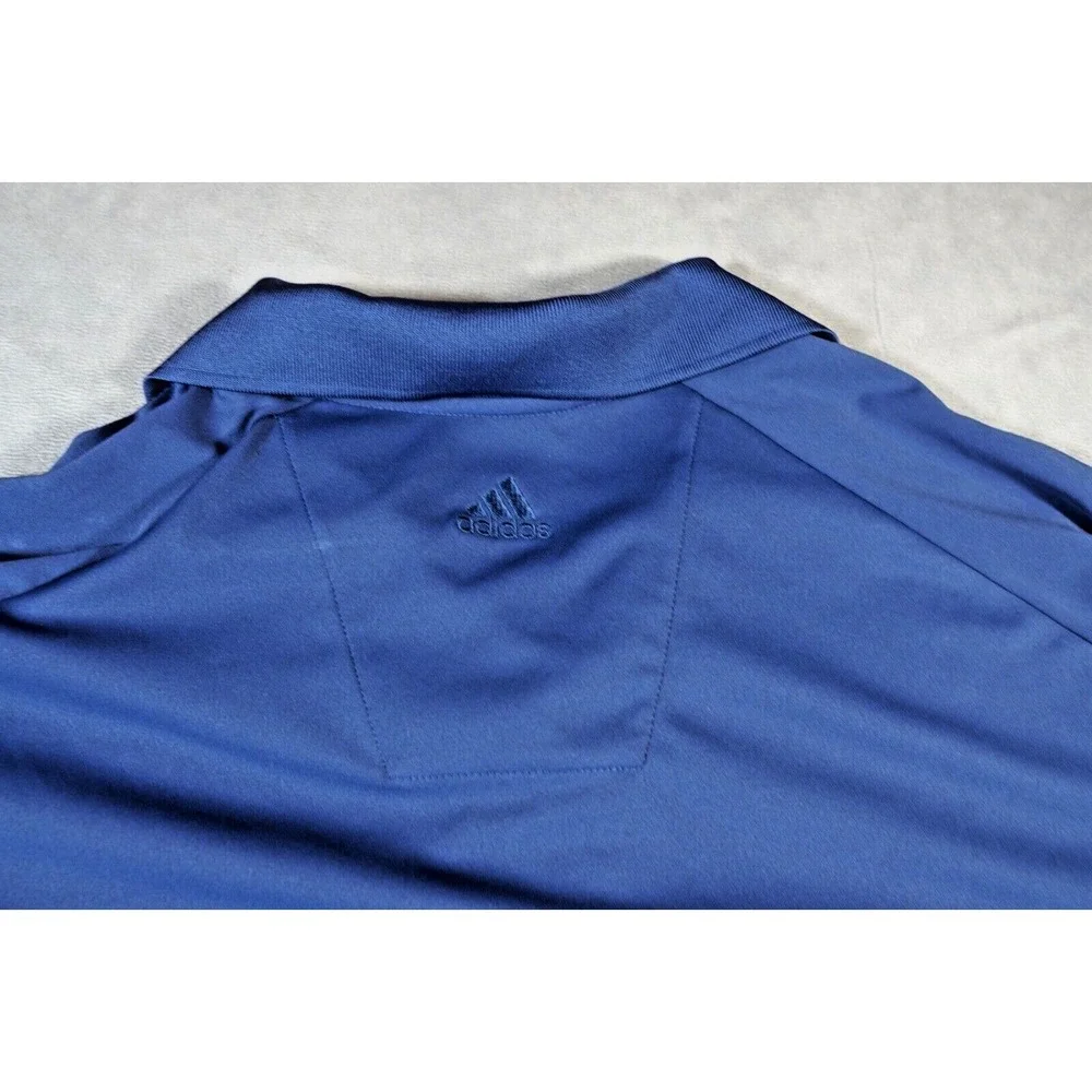 Adidas‎ Polo Shirt Men's XL Golf Performance Climacool Geometric